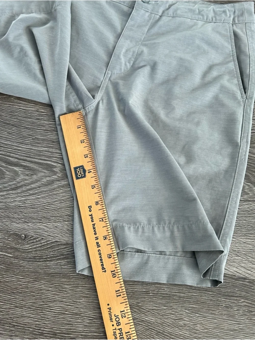 Faherty all day MENS drawstring Light Gray Casual Shorts Sz 30